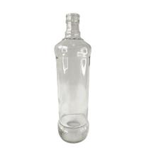 06 Garrafa de Vidro 900mL Vodka Artesanato Decoração Lembrancinha Pote de Vidro Artesanal - Vidro nobre