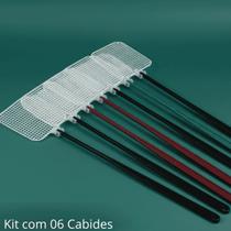 06 Mata Moscas Mosquitos Insetos Pif Paf De Plástico Sortido