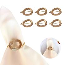 06 ou 12 Anel Porta Guardanapo Argola Mesa Posta Casamento Elo Dourado 06 ou 12 Anel Porta Guardanapo Argola Mesa Posta Casamento Elo Dourado