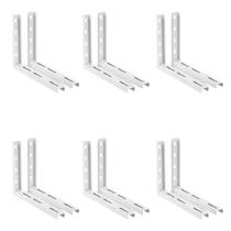 06 pares suporte condensadora barril ar 9.000 12.000 450mm