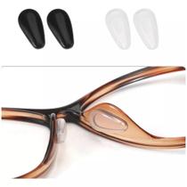 06 Plaquetas Adesivas Almofada Nariz Óculos Gota Fosca - Ghc Acessórios Ópticos