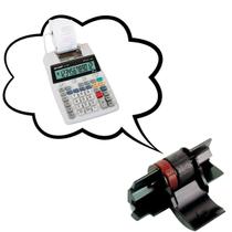 06 Rolete Tinta Para Calculadora Casio Hr100 150tm Compatível 06 Rolete Tinta Para Calculadora Casio Hr100 150tm Compatível