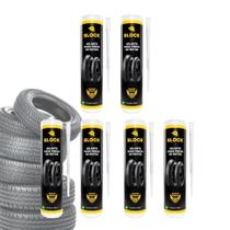 06 Selantes Líquido Anti Furo para Pneu Moto Bicicleta 300ml