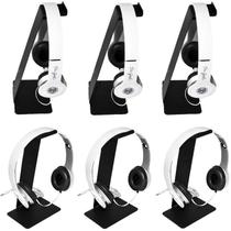 06 Suportes Expositor Para Fones Headset Headphone De Mesa Top
