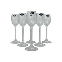 06 Taças 65ml Licor Bar Degustação Cristal Bohemia Colibri 06 Taças 65ml Licor Bar Degustação Cristal Bohemia Colibri