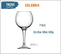 06 Taças Celebra 300ml - Vinho Tinto Rosé Branco Água
