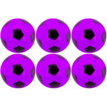 06x Bola De Vinil Pingo Dente De Leite Futebol Kit Atacado