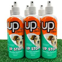 06x Educador 500ml Sanitário Pet Xixi NÃO PODE Cães Spray Limão