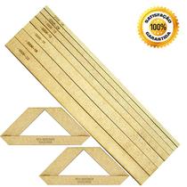 07 Gabaritos 02 Reguas Fio Cabelo Cartonagem Encadernacao. 07 Gabaritos 02 Reguas Fio Cabelo Cartonagem Encadernacao.