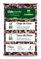 07 Litros Chips de Coco Vida Verde Garden