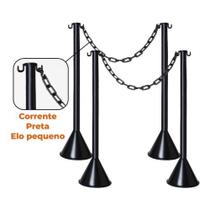 08 Organizador De Filas Postinho Pino + 40 Mts Corrente Pq 08 Organizador De Filas Postinho Pino + 40 Mts Corrente Pq