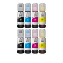 08 Refil De Tinta Para InkBrasil compativel T544 L3110 L3250 L3150. 08 Refil De Tinta Para InkBrasil compativel T544 L3110 L3250 L3150.