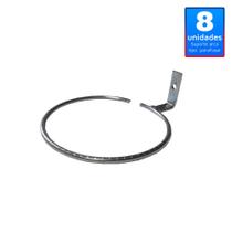 08 Suporte Anel 10cm Arco Parafusar Parede, Painel, Sem Vaso 08 Suporte Anel 10cm Arco Parafusar Parede, Painel, Sem Vaso