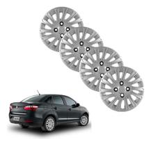 092CB-PTA-U-Jogo de Calota Aro 13 Fiat Grand Siena 2012 Até 2013 Grid