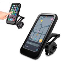 0Suporte de Celular para Moto Impermeável a Prova Dagua Magnético Universal Iphone Galaxy Moto G