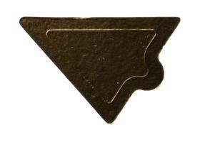 1.000 Base Laminada para Doces Triangular Fatia Nº6 Premium