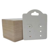1.000 Cartela De Brinco Papel Duplex Tam. 5x7 Cm