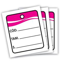 1.000 Etiqueta Para Roupas Tag De Precificação Muito Bom