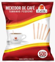 1.000 Mexedor de Café Chá Madeira 8,6cm 1.000 Mexedor de Café Chá Madeira 8,6cm