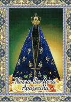 1.000 Santinhos N S Sra Nossa Senhora Aparecida Milheiro (oração no verso) - 7x10 cm