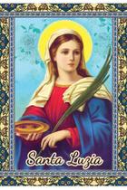 1.000 Santinhos Santa Luzia (oração no verso) - 7x10 cm