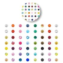 1.000 Strass Hotfix Termocolante de Vidro Strass 2mm