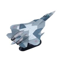 1/100 SU-57 Die-cast Camo Print Avião Modelo de metal para presente