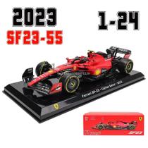 1:24 Bburago Leclerc Sainz 75o Aniversário Scuderia Ferrari F1-75 16 Carro Modelo Fundido Sob