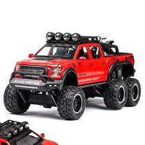 1:28 Raptor F150 Big Wheel Alloy Diecasts & Carro de brinquedo Modelo Wi