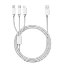 1.2m 3 em 1 micro fio do cabo do carregador do Usb para toda a linha de dados do arrasto três do telefone um 1.2m 3 em 1 micro fio do cabo do carregador do Usb para toda a linha de dados do arrasto três do telefone um