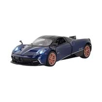 1:32 Escala Huayra Dinastia Liga Modelo De Carro De Corrida Metal Som Luz Brinquedo Educacional Para
