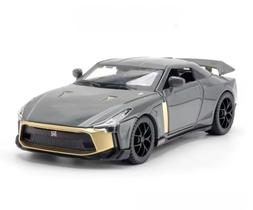 1:32 nissan GT-R50 modelo de carro brinquedo liga diecasts metal, som e luzes, abre as portas 1:32 nissan GT-R50 modelo de carro brinquedo liga diecasts metal, som e luzes, abre as portas