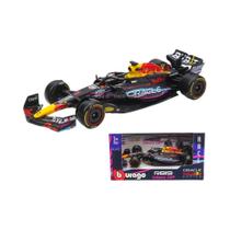 1:43 Escala Bburago F1 Red Bull Racing RB19 2023 Las Vegas Livery Verstappen Perez Modelo De