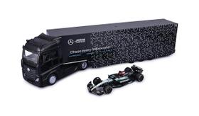 1:43 race formula mercedes semi truck w/ w15 (2024) 1:43 race formula mercedes semi truck w/ w15 (2024)