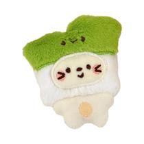 1/6 pçs bonito fone de ouvido gatinho pingente mochila chaveiro pingente decorativo