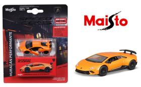 1/64 maisto - speed icons - laborghini huracán hight performance - laranja