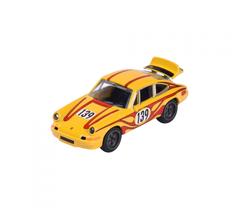 1/64 majorette - porsche deluxe - porsche 911 carrera rs 2.7 - inclui caixa de metal