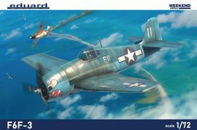 1/72 - f6f-3 hellcat - eduard - weekend edition