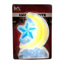1 Abajur Luminária de Tomada com Botão de Liga e Desliga Estrela Lua Unicórnio Urso Bivolt Fluorescente 1 Abajur Luminária de Tomada com Botão de Liga e Desliga Estrela Lua Unicórnio Urso Bivolt Fluorescente