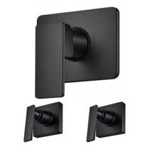 1 Acabamento Monocomando Chuveiro Deca Preto 2 Preto Alavanca 1 Acabamento Monocomando Chuveiro Deca Preto 2 Preto Alavanca