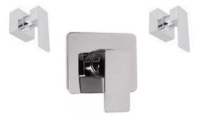 1 Acabamento P/ Monocomando Chuveiro Deca Cr + 02 Acab Barcelona