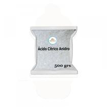 1 Ácido Cítrico Anidro 500grs - 100% Puro Alimentício - Bella Donna