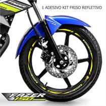 1 Adesivo Kit Refletivo - Fazer 150 Yamaha