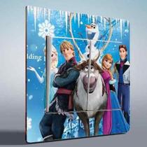 1 Adesivo Para Espelho De Tomada / Interruptor Frozen