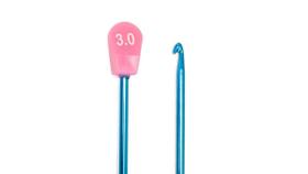 1 Agulha para Croche Tunisiano Aluminio 35cm