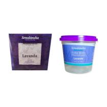 1 Antimofo Lavanda Desumidificador Armário de 130g + 1 Sachê Lavanda Grande 25g - Envio Já