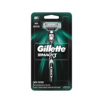 1 Aparelho de Barbear Recarregável Gillette Mach3 + 1 Refil