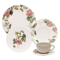 1 Aparelho De Jantar/Cha 30Pcs -M. Order - Garden -Aw30-5960