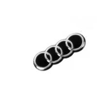 1 Aplique Emblema Adesivo Oval 16M Audi Chave Canivete Case