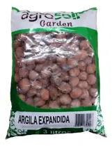 1 Argila Expandida Agrosoil 3litros 1 Argila Expandida Agrosoil 3litros
